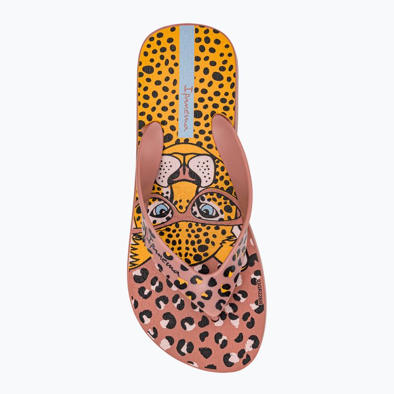 Infradito Ipanema Safari Fun Kids rosa/giallo/marrone 6