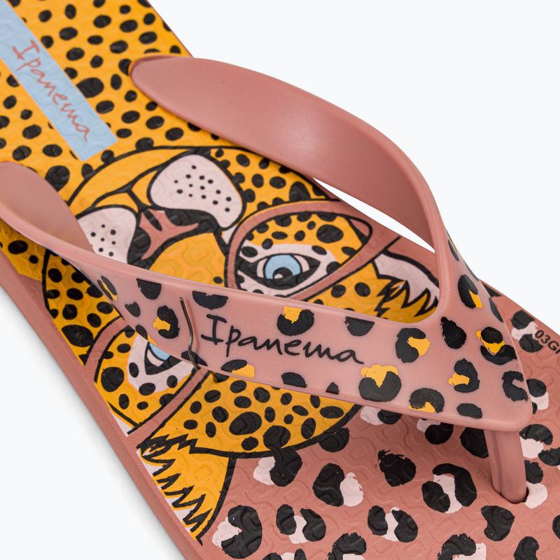 Infradito Ipanema Safari Fun Kids rosa/giallo/marrone 7