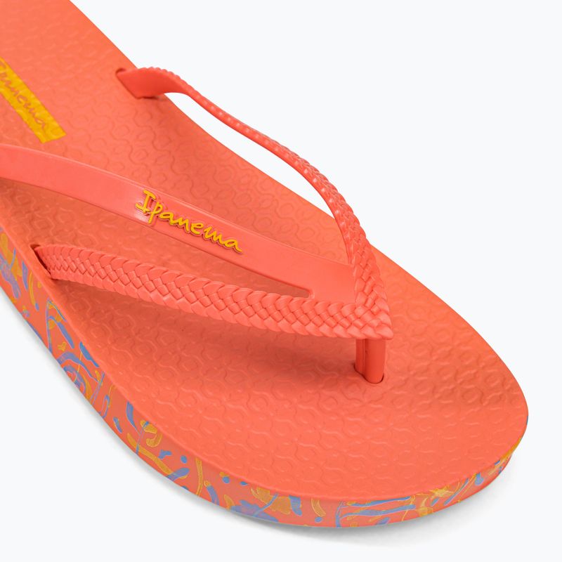 Infradito Ipanema Bossa Soft V arancione da donna 7