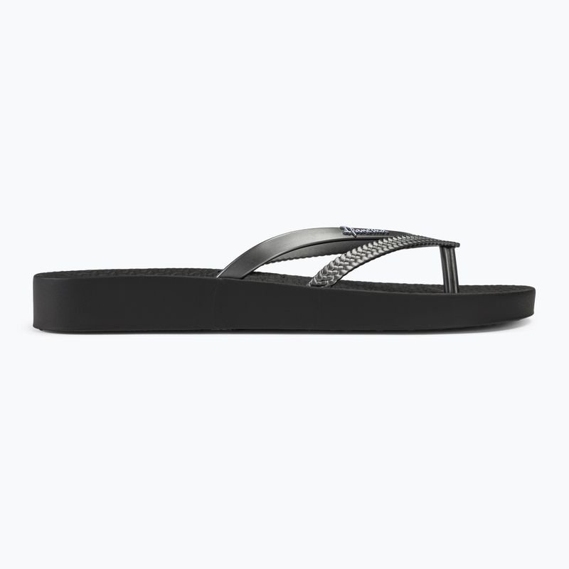 Infradito da donna Ipanema Bossa Soft V nero/argento 2