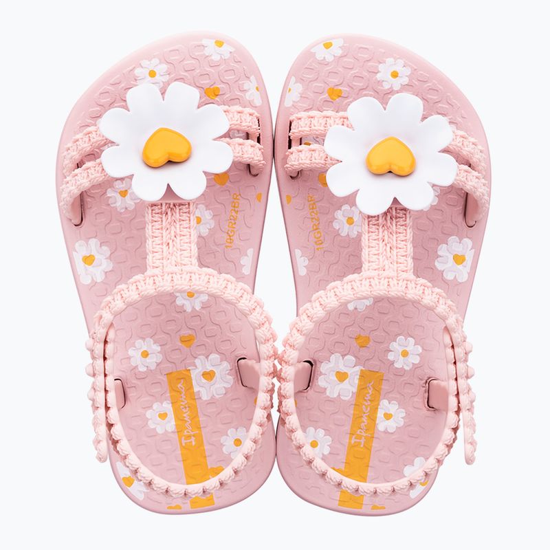 Sandali Ipanema Daisy Baby rosa/giallo 2
