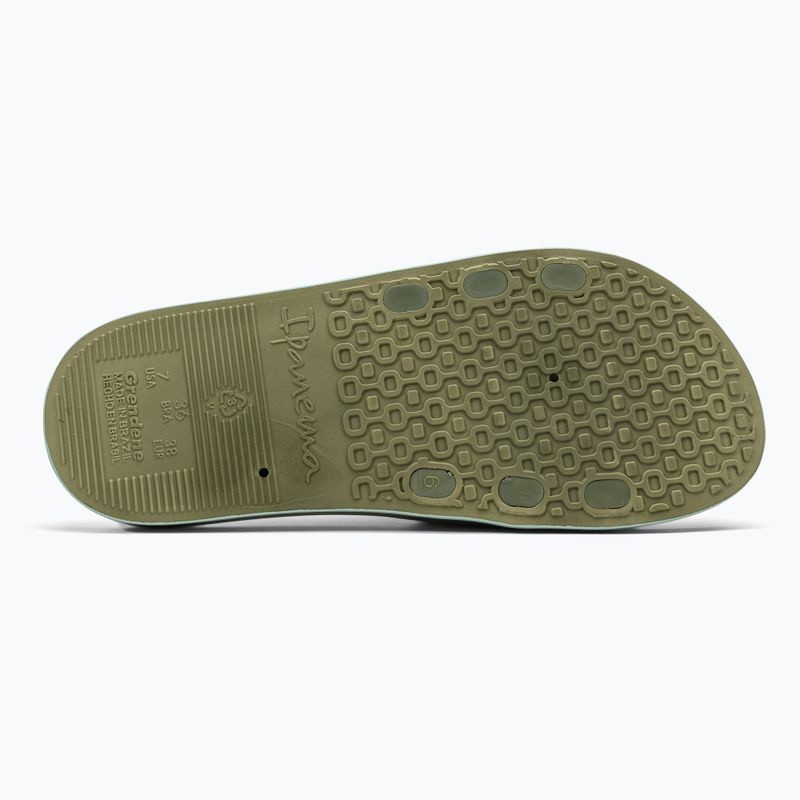 Ipanema Slide Infradito unisex verde 5