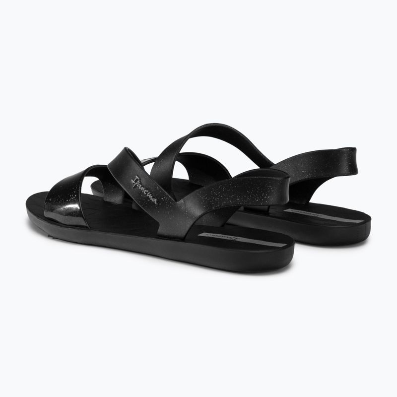 Sandali Ipanema da donna Vibe nero/glitter nero 3