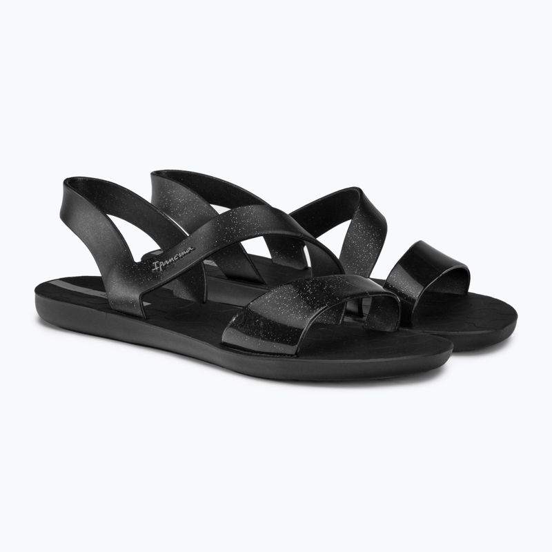 Sandali Ipanema da donna Vibe nero/glitter nero 4