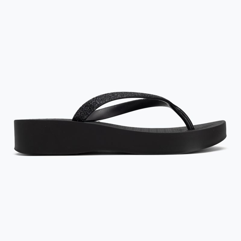 Infradito Ipanema Mesh Chic Plat nero/glitter nero da donna 2