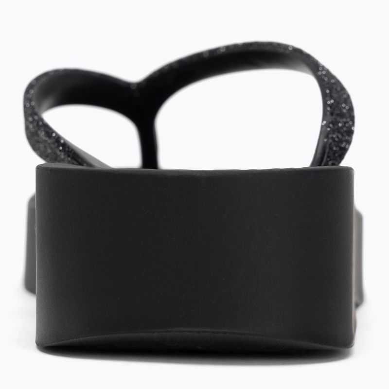 Infradito Ipanema Mesh Chic Plat nero/glitter nero da donna 6