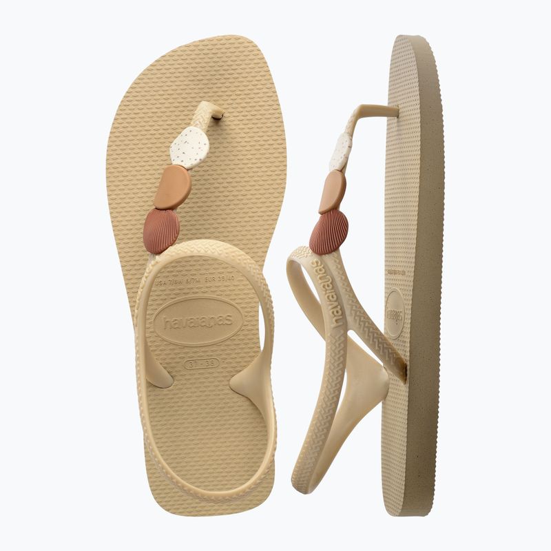 Sandali Havaianas Flash Urban Plus donna grigio sabbia 11