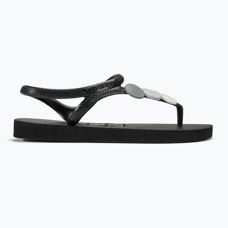 Havaianas Flash Urban Plus sandali da donna nero / nero 2