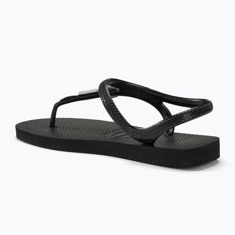 Havaianas Flash Urban Plus sandali da donna nero / nero 3