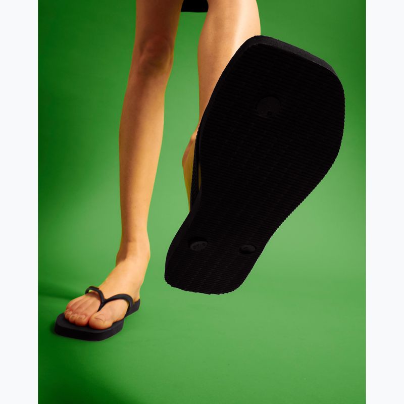 Infradito Havaianas Slim Square da donna, nero 9