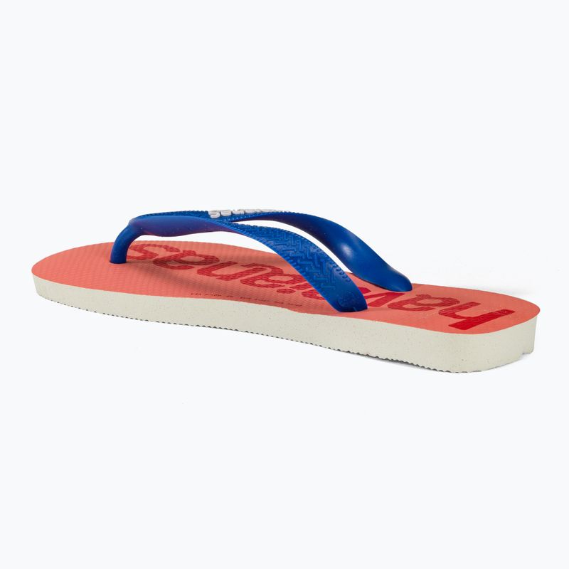 Havaianas Top Logomania 2 infradito bianco 3