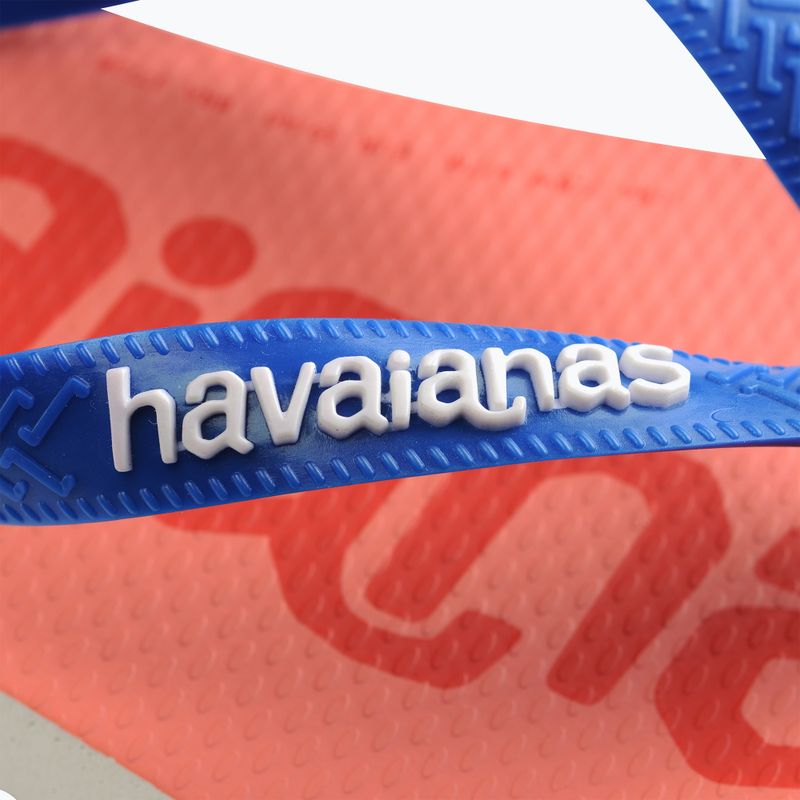 Havaianas Top Logomania 2 infradito bianco 12