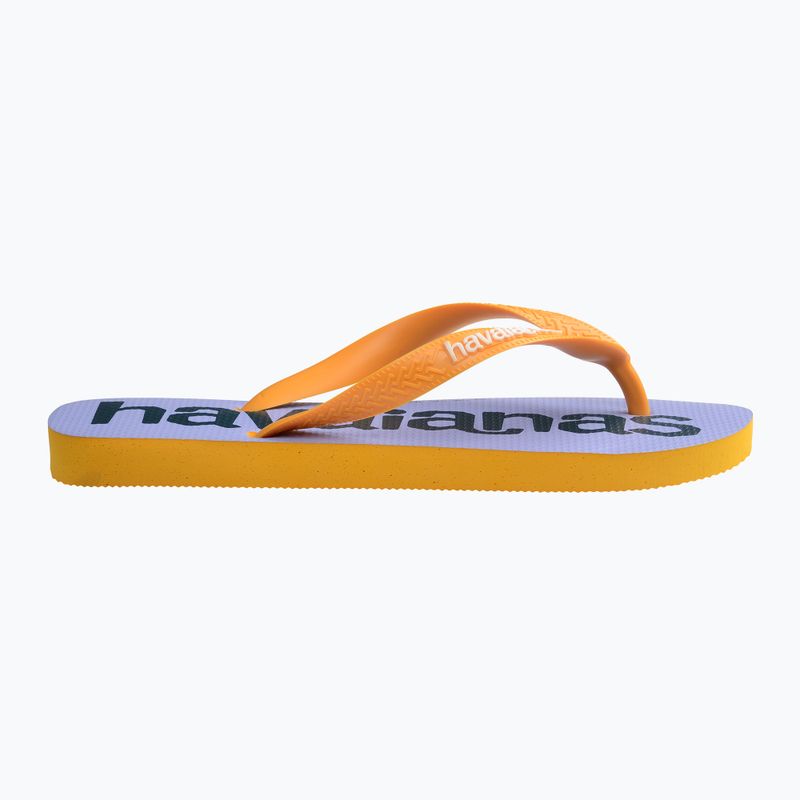 Havaianas Top Logomania 2 infradito giallo pop 9