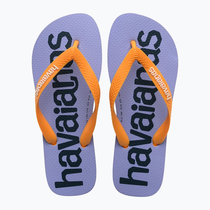 Havaianas Top Logomania 2 infradito giallo pop 10