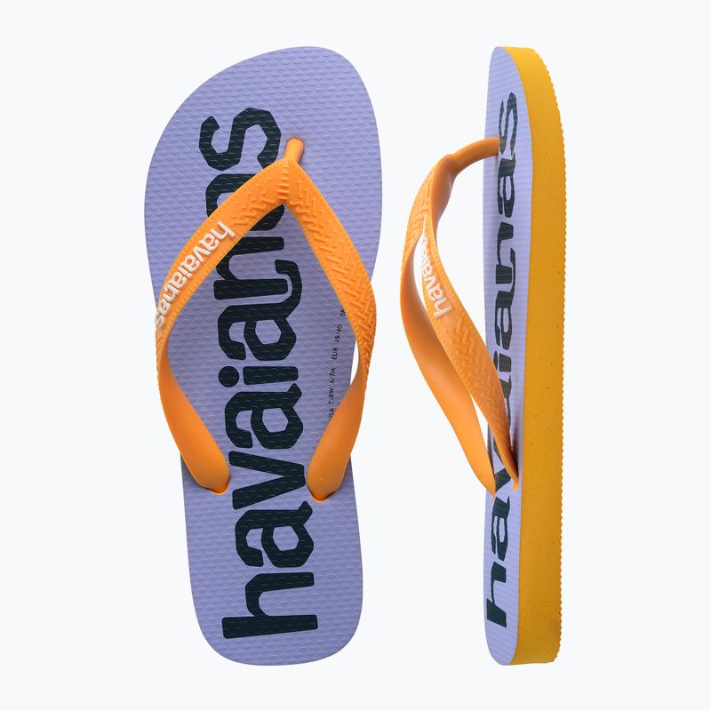 Havaianas Top Logomania 2 infradito giallo pop 11