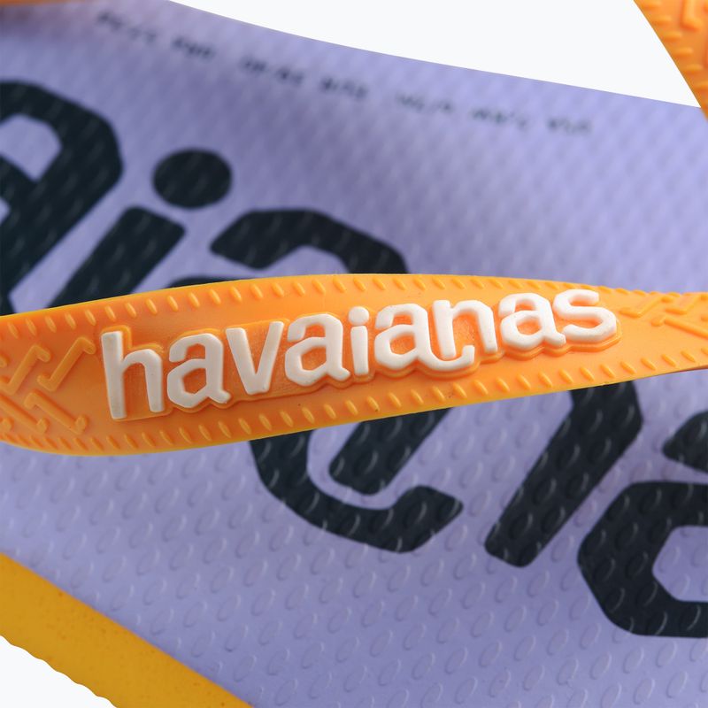 Havaianas Top Logomania 2 infradito giallo pop 12