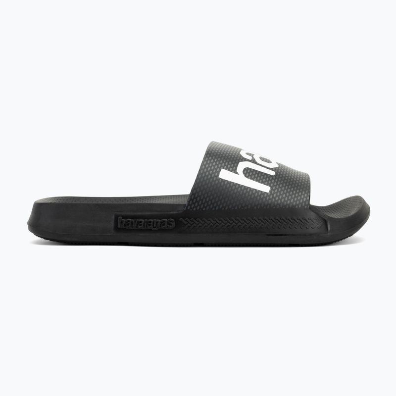 Havaianas Classic Logomania infradito navy nero 2