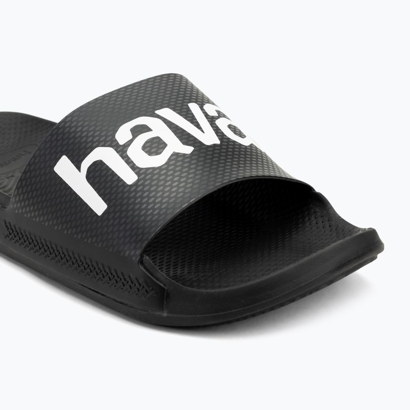 Havaianas Classic Logomania infradito navy nero 7