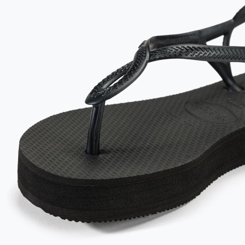 Sandali donna Havaianas Luna Flatform nero 7