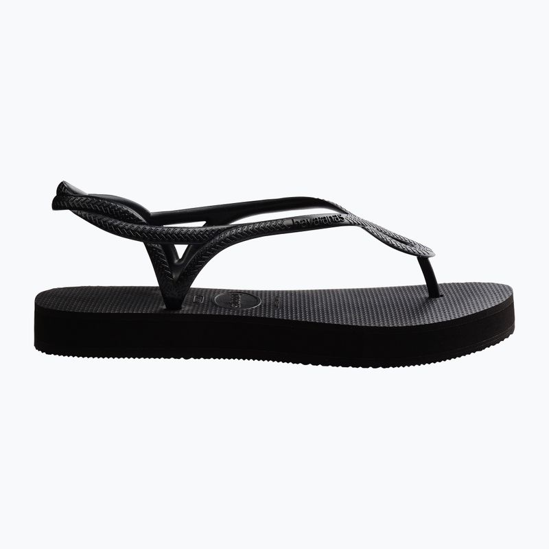 Sandali donna Havaianas Luna Flatform nero 9