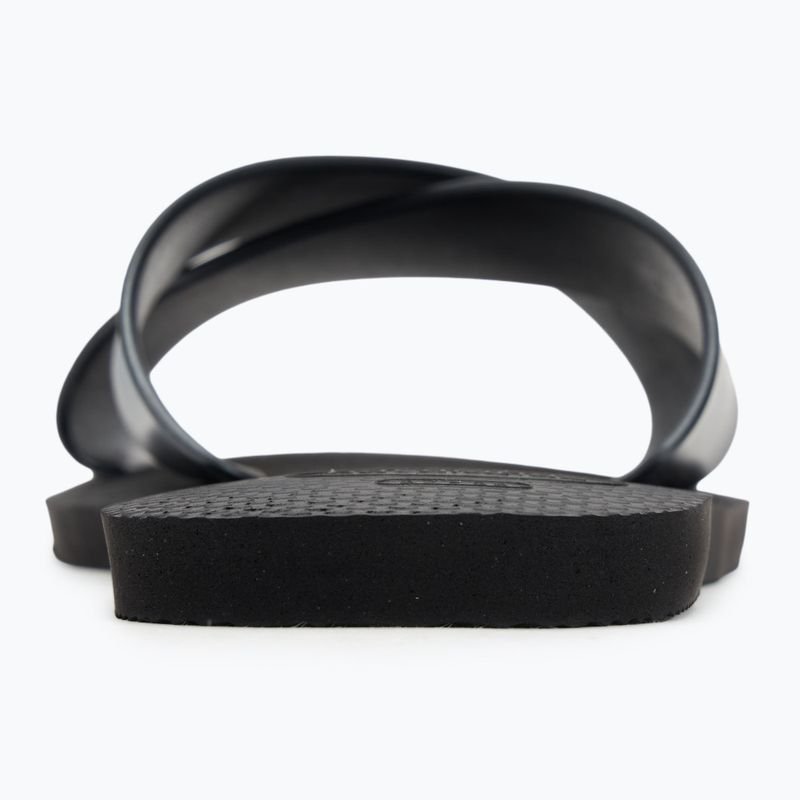 Infradito da donna Havaianas Aqua Metallic nero 6