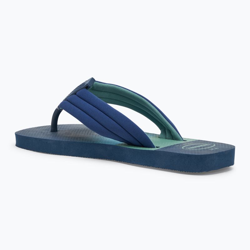 Infradito da uomo Havaianas Urban Print blu indaco 3