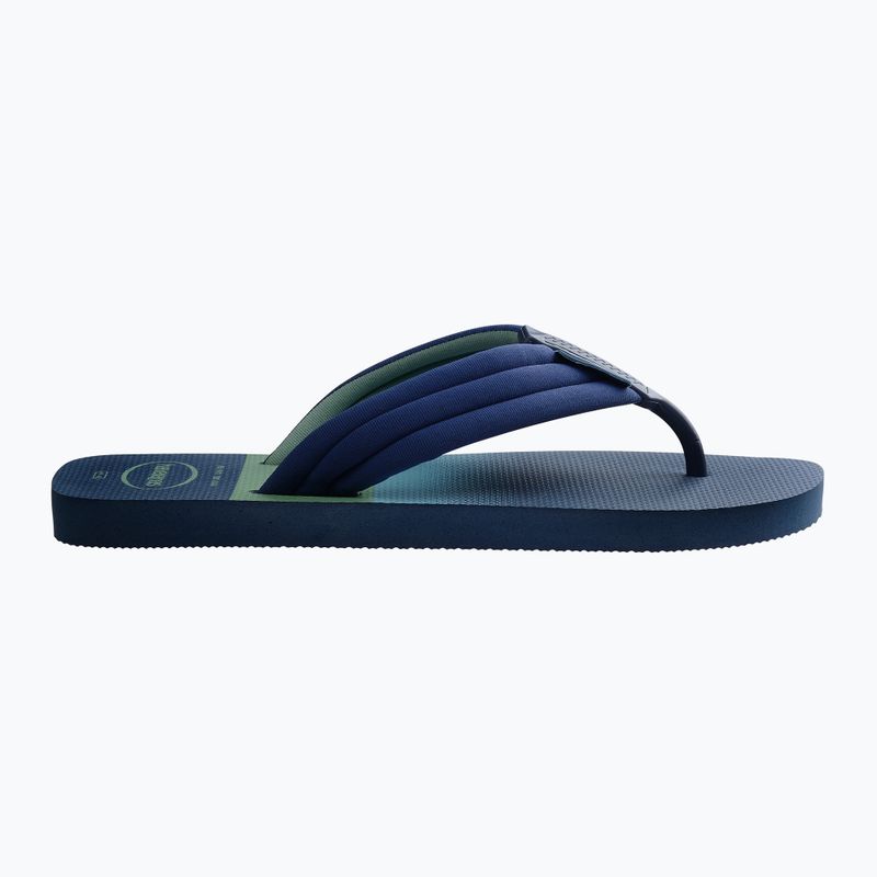 Infradito da uomo Havaianas Urban Print blu indaco 9
