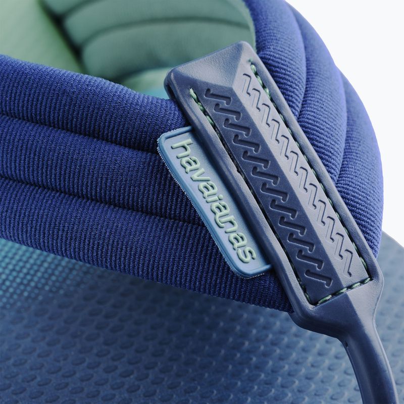 Infradito da uomo Havaianas Urban Print blu indaco 12