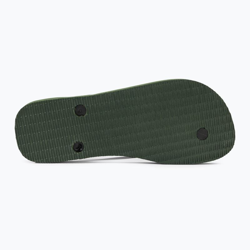 Infradito Havaianas Top Camu verde oliva/nero da uomo 4