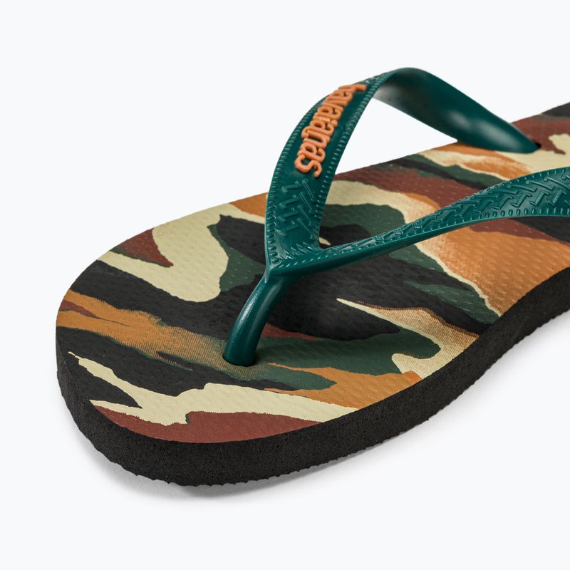 Infradito Havaianas Top Camu Uomo nero / verde pantanal 7