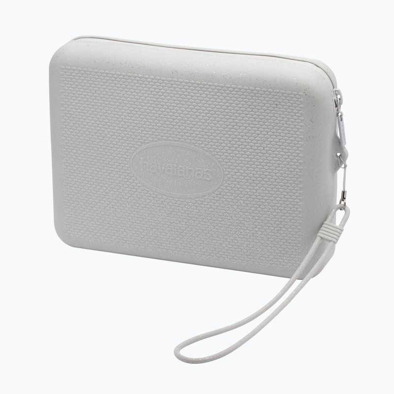 Borsa cosmetica Havaianas Beach Necessaire Glitter argento 2