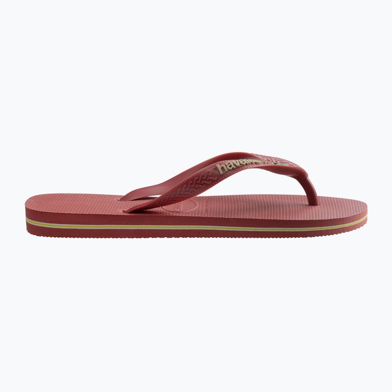 Havaianas Brasil Logo infradito pau brasil 9