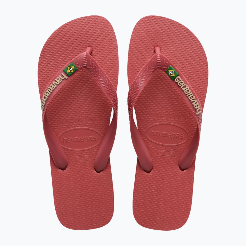 Havaianas Brasil Logo infradito pau brasil 10