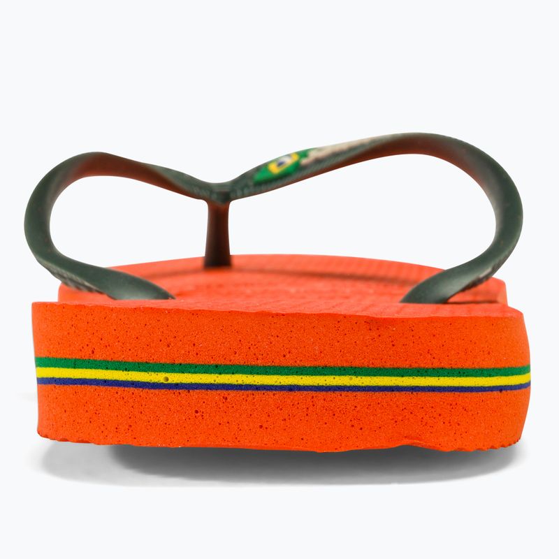 Infradito Havaianas Brasil Logo arancio tramonto 6