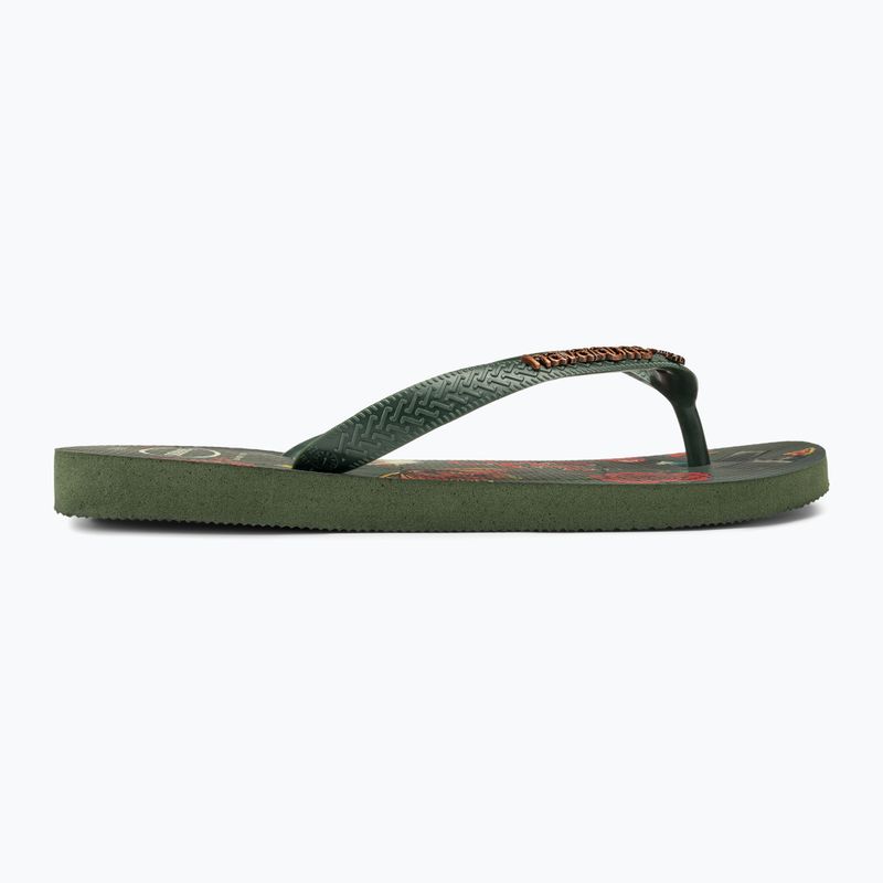 Infradito Havaianas Top Tribo verde oliva da uomo 2