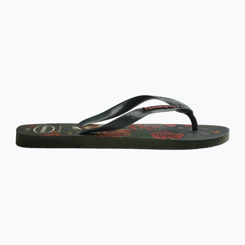 Infradito Havaianas Top Tribo verde oliva da uomo 11