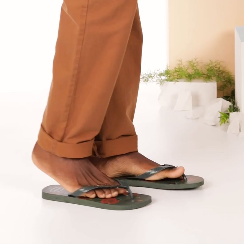 Infradito Havaianas Top Tribo verde oliva da uomo 16