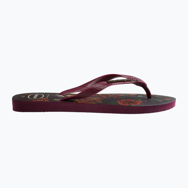 Infradito Havaianas Top Tribo marrone scuro da uomo 11