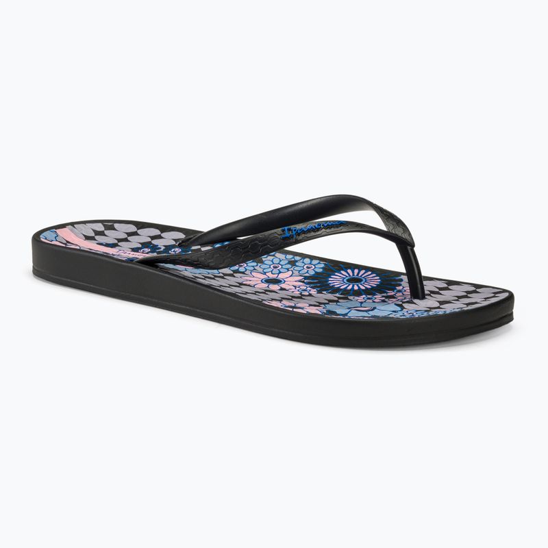 Infradito Ipanema Anatomic Temas nero/grigio/rosa da donna