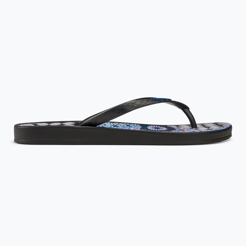 Infradito Ipanema Anatomic Temas nero/grigio/rosa da donna 2