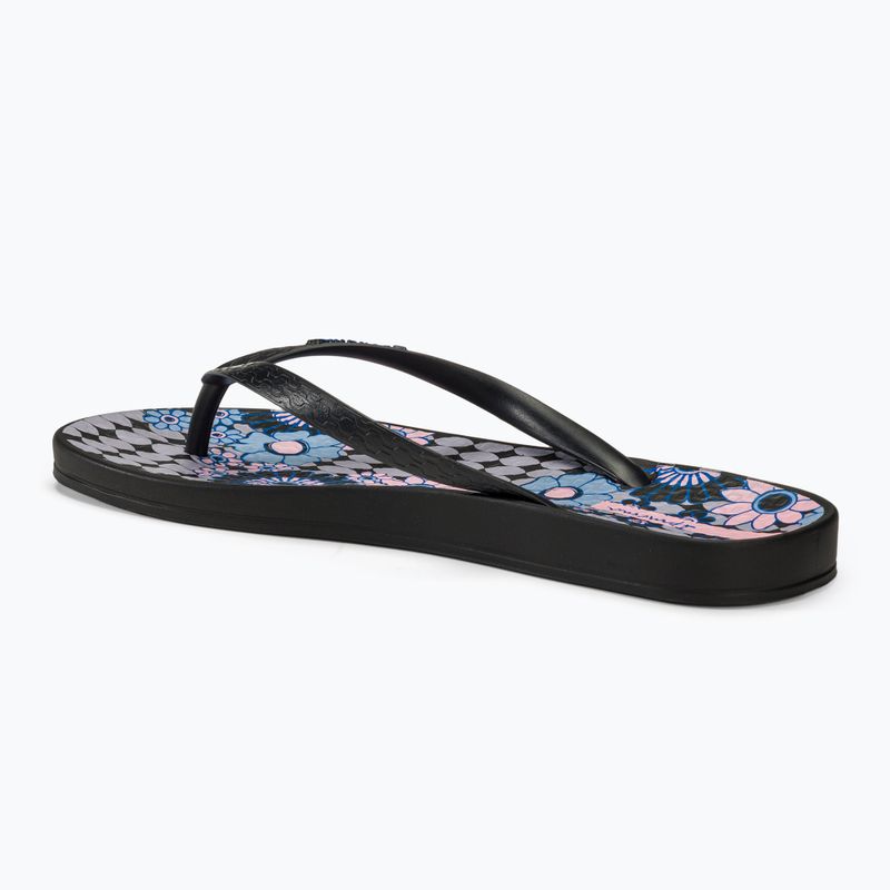 Infradito Ipanema Anatomic Temas nero/grigio/rosa da donna 3