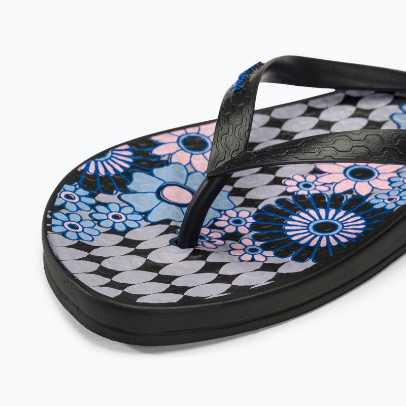 Infradito Ipanema Anatomic Temas nero/grigio/rosa da donna 7