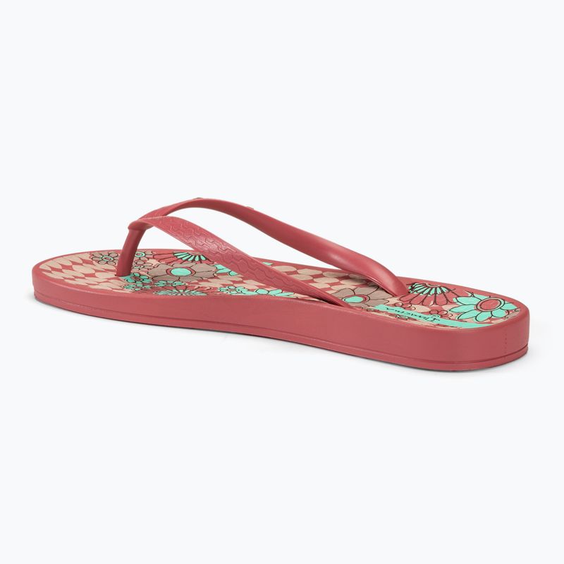 Infradito Ipanema Anatomic Temas donna, rosso/rosa/verde 3