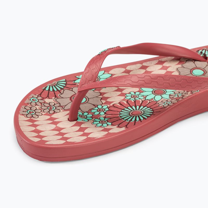 Infradito Ipanema Anatomic Temas donna, rosso/rosa/verde 7