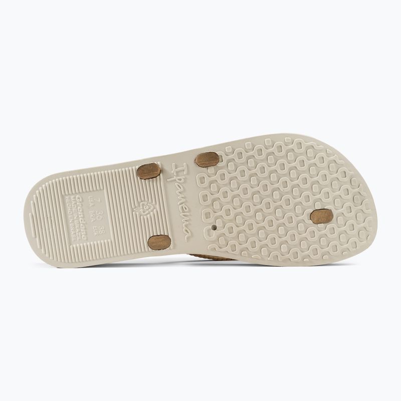 Infradito Ipanema donna Bossa Soft V beige/oro 4
