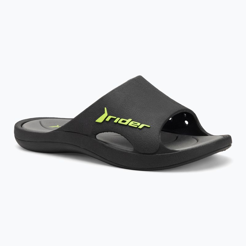 RIDER Bay XIII infradito uomo nero/rosso