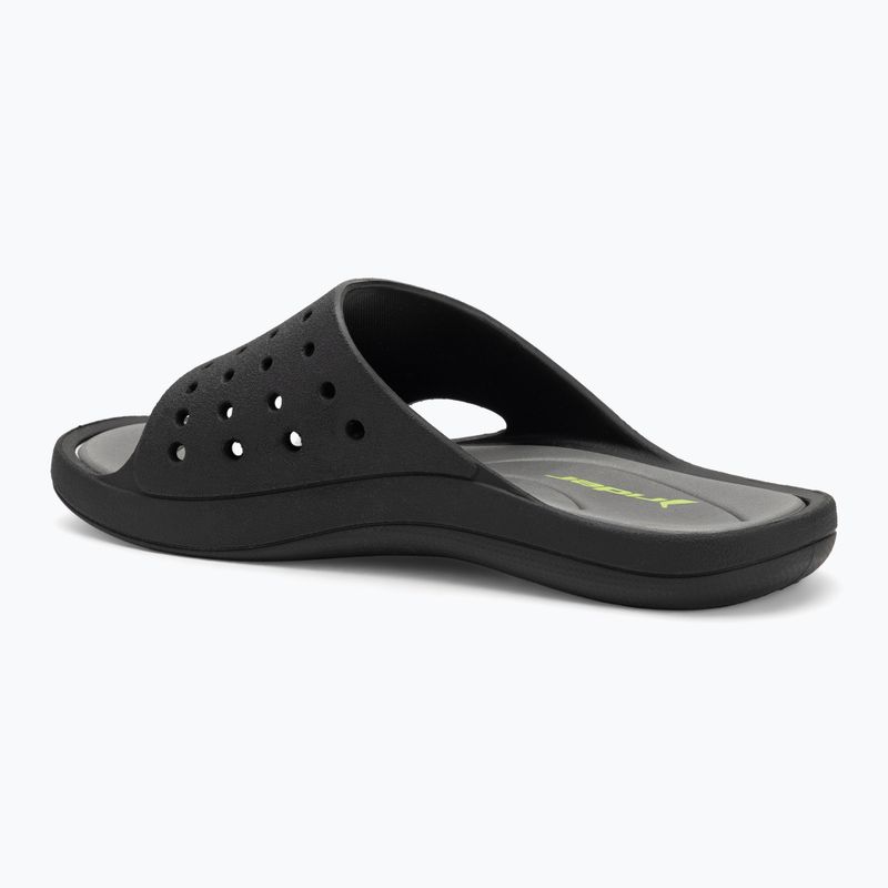 RIDER Bay XIII infradito uomo nero/rosso 3