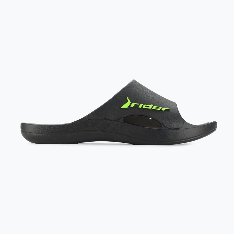RIDER Bay XIII infradito uomo nero/rosso 3