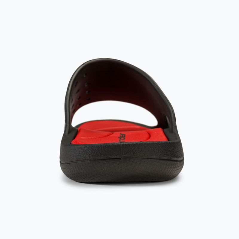 RIDER Bay XIII infradito uomo nero/rosso 6