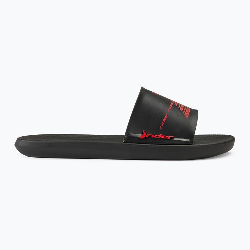 RIDER Speed Slide In nero/nero/rosso Ciabatte per bambini 2